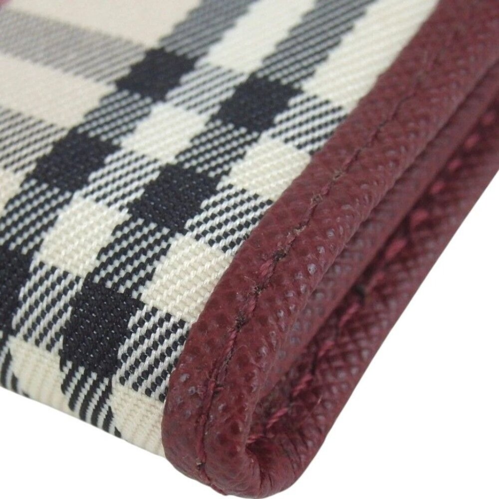 418166BS (L1) Burberry Wallet Nova Check Beige PVC - Picture 5 of 11